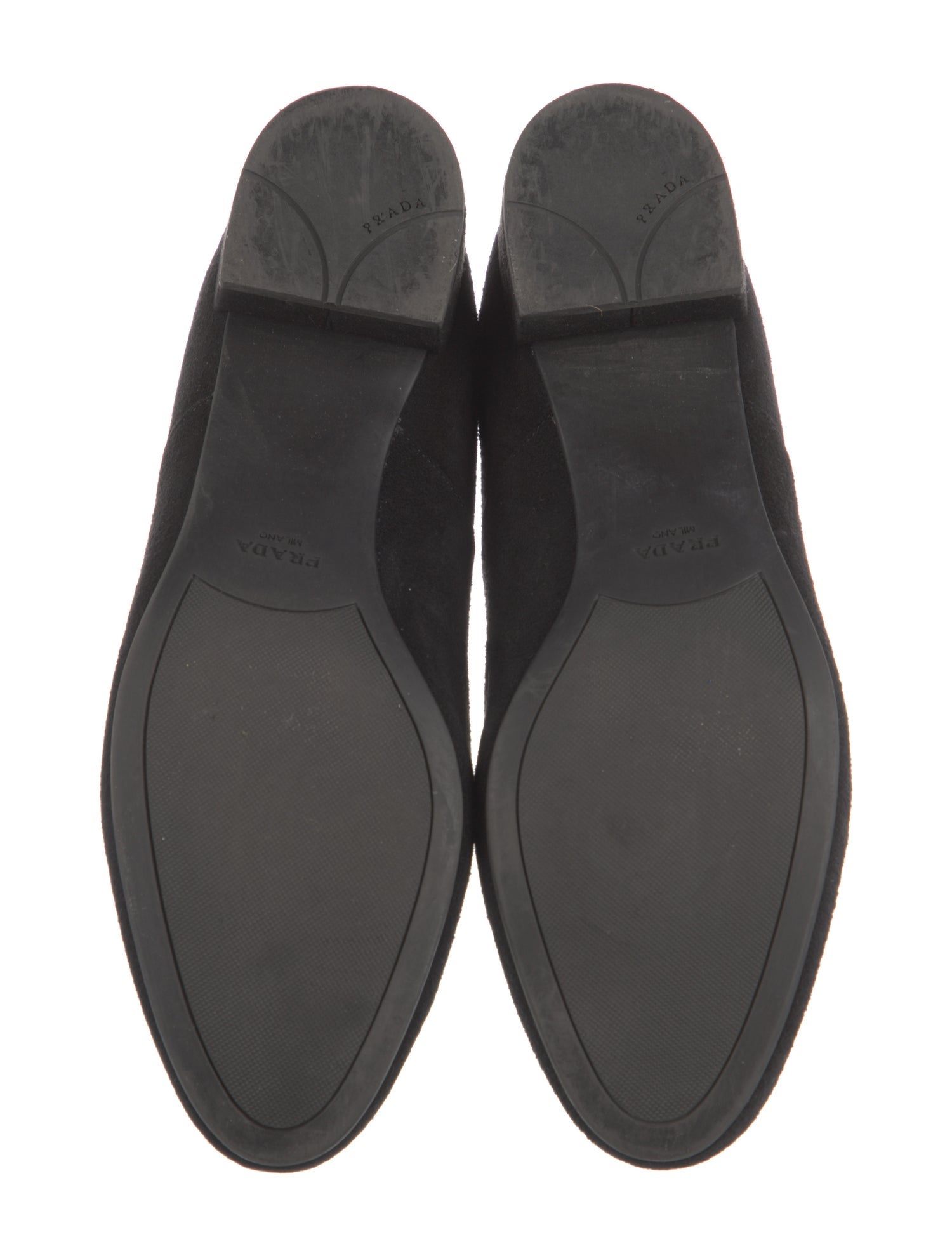 Prada Suede Chelsea Boots